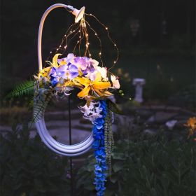 LED Vines Light Solar Fairy String Light Outdoor Waterproof Copper Wire DIY Decora Holiday Party Wedding Garden Room