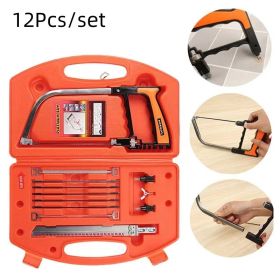 12Pcs/set Multifunctional Handsaw Set Woodworking Universal Hand Saw Mini Hacksaw