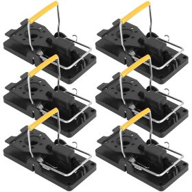 6Packs Mouse Traps Reusable Rat Rodent Killer Effective Pest Control Mouse Catcher Mice Snap Kill Trap