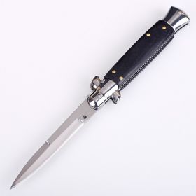 Outdoor Height Hardness Folding Knife (Color: Black)