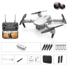 4K pixel dual camera switch airplane toy (Option: White 4K Dual cameras)