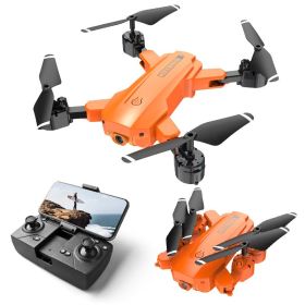 H9 Dual Lens 4K HD Camera Aerial Camera (Option: Orange-No camera)