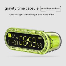 20W Mobile Power Two-way PD Fast Charge Power Bank (Color: Green)