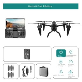 Full Set Of Alloy KS66 UAV Outdoor Sports Aerial Remote-control Smart Toys (Option: D Style-Equipped With One Battery)