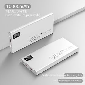 Two-way Super Fast Power Bank Large Capacity (Option: White-10000 MA)