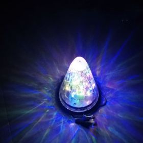 Solar Outdoor Waterproof Garden Light Solar Cone Star Light (Option: Rainbow)