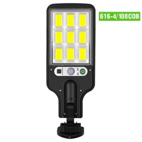 Outdoor Solar LED Motion Wall Lamp (Option: 6164No remote control)