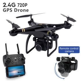 Aerial Photography Dual Intelligent Positioning And Return To Home Four Axis (Option: 1080P-Black)