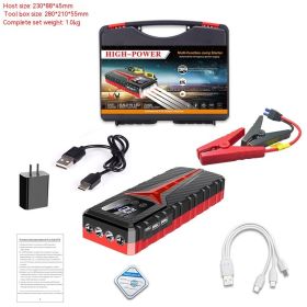 Automobile Emergency Start Power Source Large Capacity Plastic Electric Treasure (Option: Standard Toolbox-12V229800mAh)