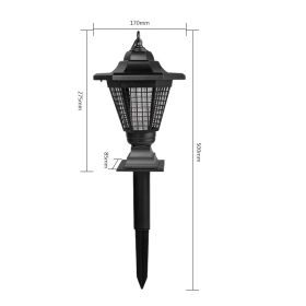 Garden Home Outdoor Waterproof Solar Mosquito Killer Lamp (Option: Plugin)