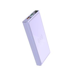 Two-way Fast Charging Large Capacity Wireless Power Bank Mobile Power Supply (Option: White-20000 MA)