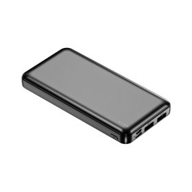 Large Capacity Mobile Power Bank (Option: Black-20000mah)