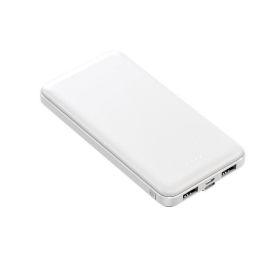 Thin And Portable Portable Battery For Mobile Phones (Option: White-8000MAh)