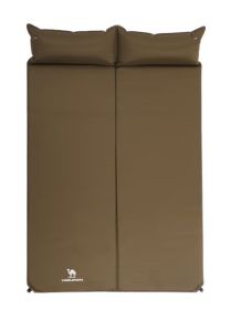 Inflatable Mattress For Camping For Two People (Color: Coffee)