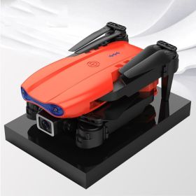 4K Dual Camera Remote Control Three-sided Obstacle Avoidance Drone (Option: Orange regular-Standard single battery)