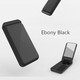 Foldable Wireless Charger 10000 MA Power Bank (Option: Black-10000 MA)