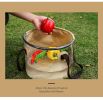 30L Outdoor folding bucket camping  portable barbecue dishwashing bucket telescopic fishing bucket