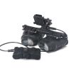 TB-FMA BK/DE Tactical Airsoft Helmet GPNVG 18 Night Vision Goggle NVG Model + Nylon L4G24 Mount