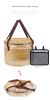 30L Outdoor folding bucket camping  portable barbecue dishwashing bucket telescopic fishing bucket