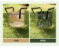 30L Outdoor folding bucket camping  portable barbecue dishwashing bucket telescopic fishing bucket