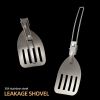 Outdoor folding frying spatula camping portable 304 stainless steel rice spatula barbecue