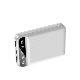 Mini Power Bank 20000 MA Small Portable Large Capacity Mobile Power Supply (Option: White-20000 MA)