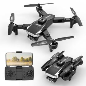 JS18 Obstacle Avoidance UAV Aerial Photography Folding Remote Control (Color: Black)