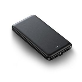 Thin And Portable Portable Battery For Mobile Phones (Option: Black-10000Mah)